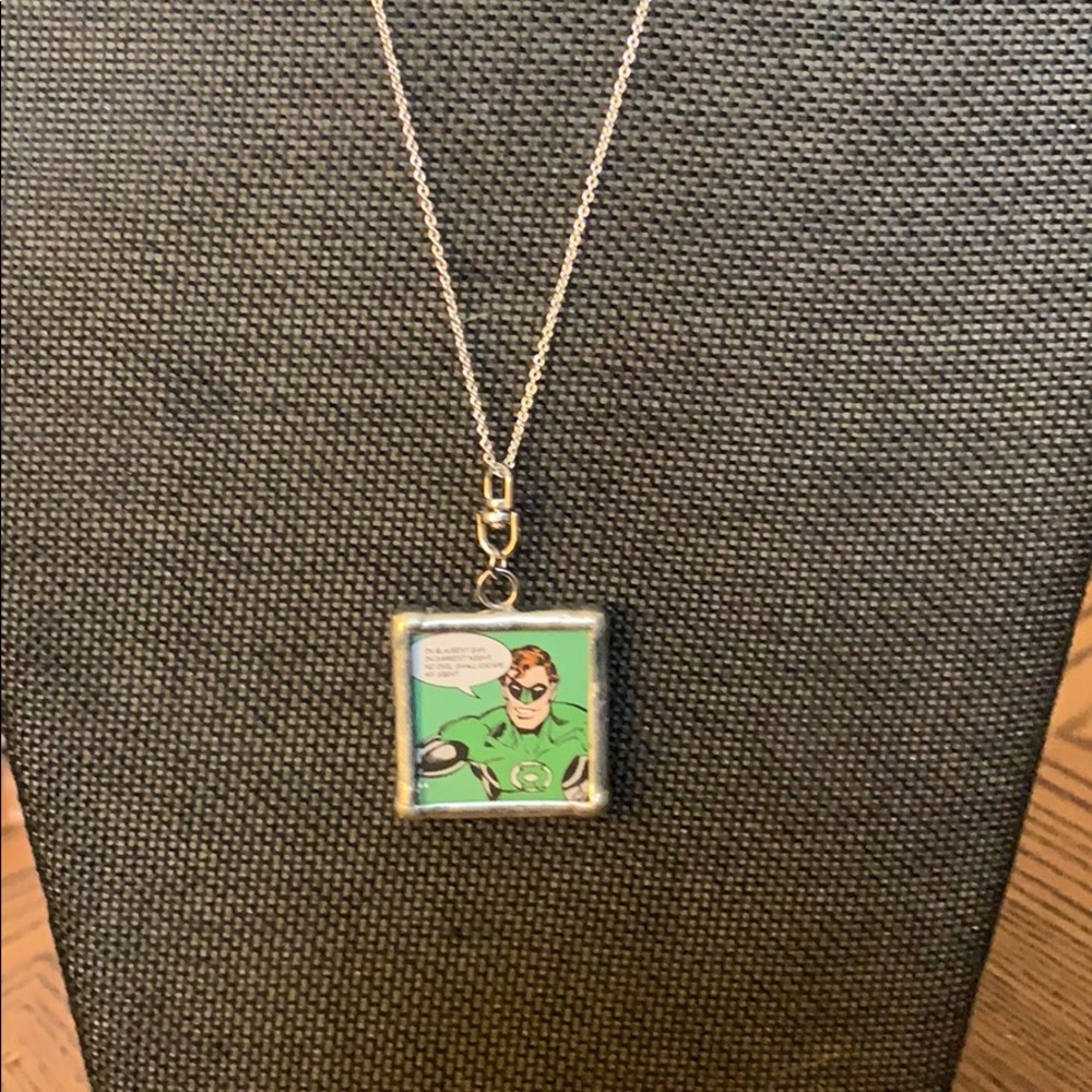 Green Lantern necklace